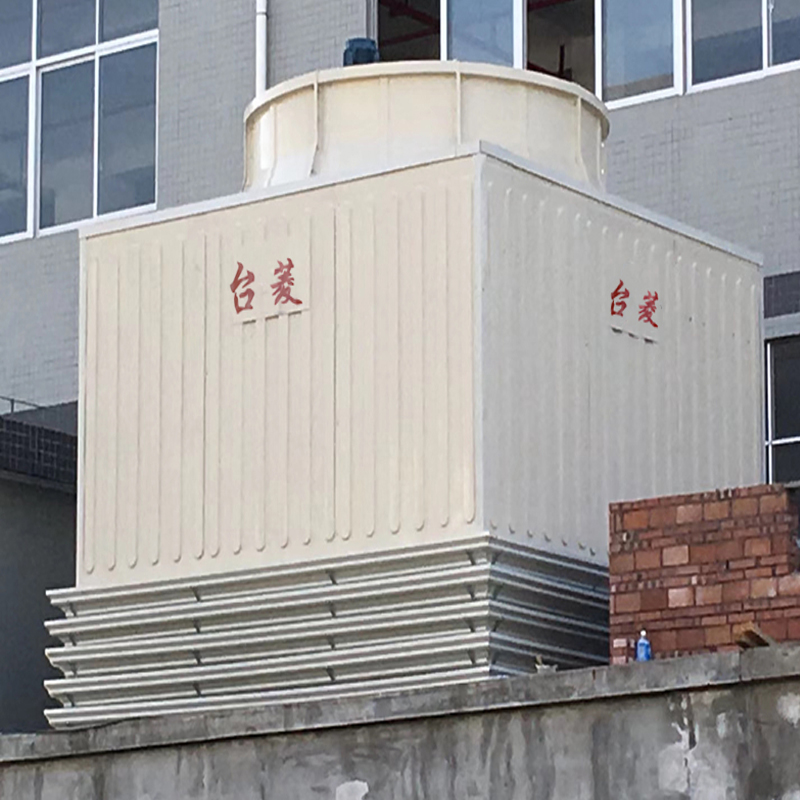 175M3 / H water flow square cross-flow cooling tower refrigeration cooling tower