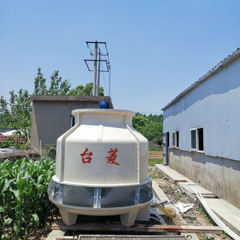 Water cooling tower for central air cooling equipment of glass counterflow low noise cooling tower